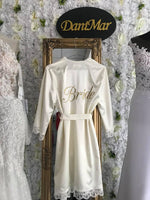 Halat mireasa personalizat prin broderie - DaniMar 