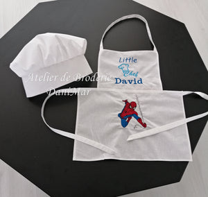 Set sort bucatarie si boneta copii - SpiderMan - DaniMar Wedding Salon