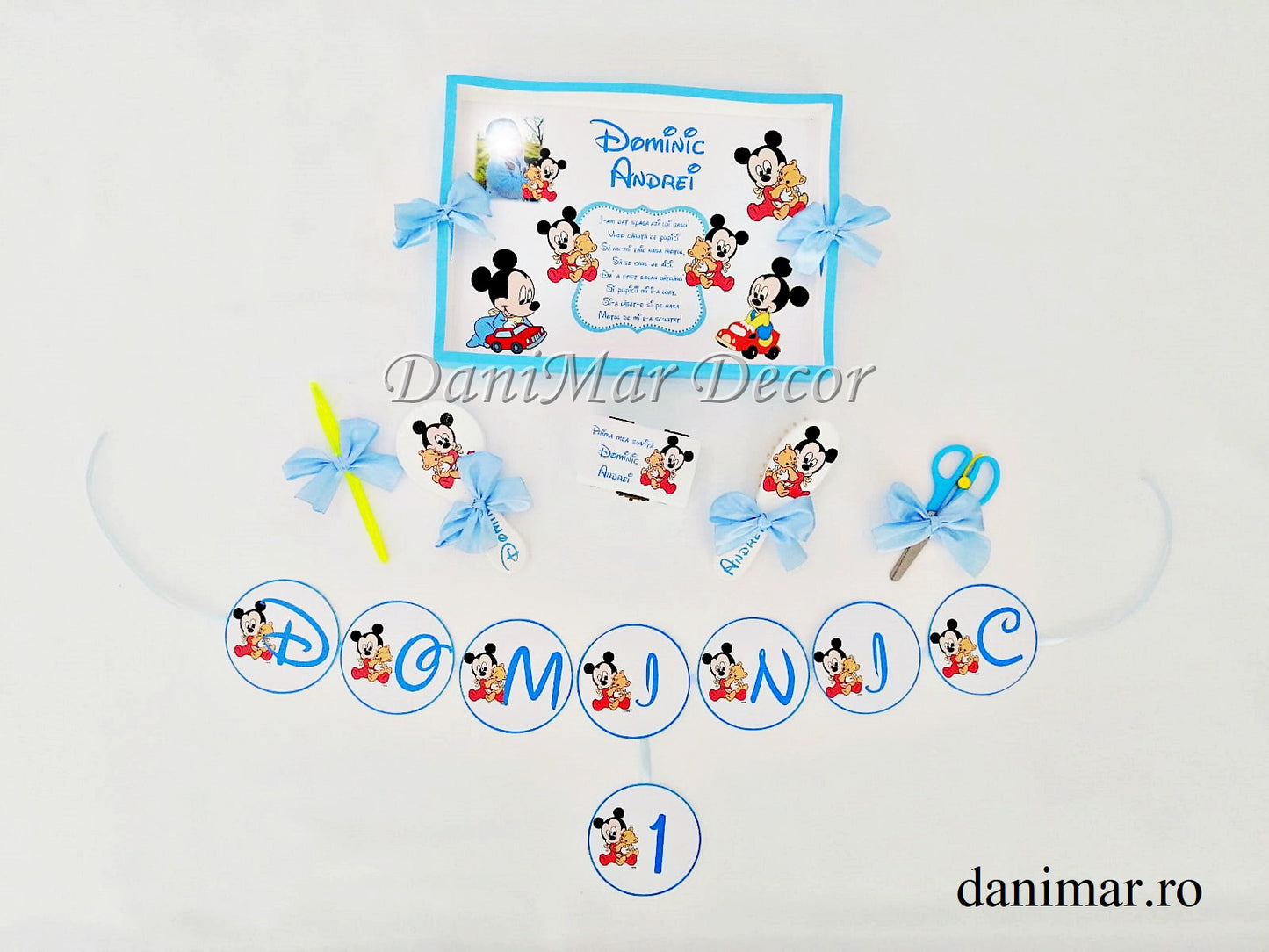 Set tavita mot baietel - Baby Mickey Mouse cartoon 01 - DaniMar 