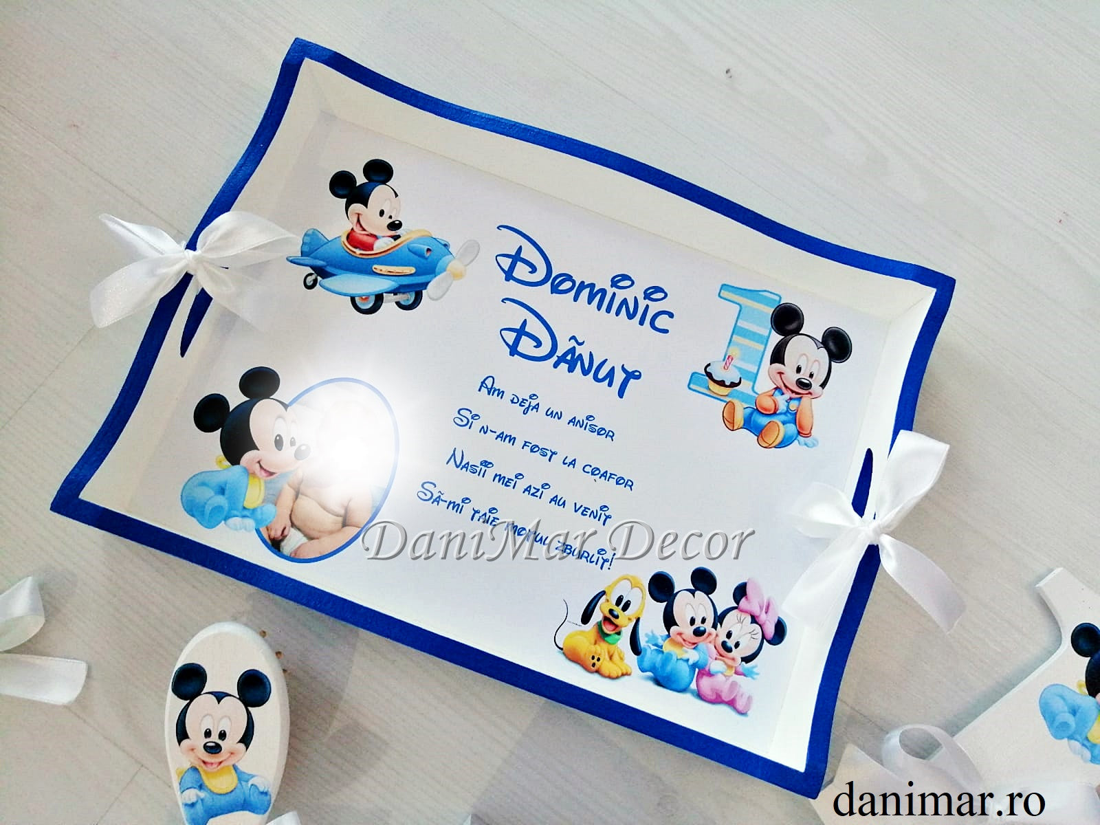 Set tavita mot baietel - Baby Mickey Mouse 04 - DaniMar 