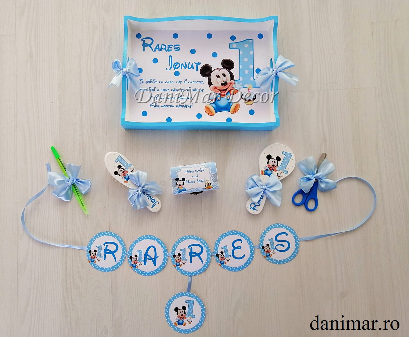 Set tavita mot baietel - Baby Mickey Mouse 08 - DaniMar 