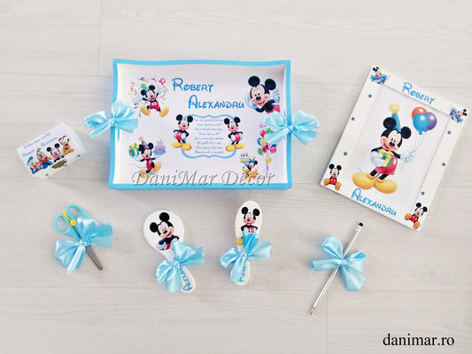 Set tavita mot baietei - tematica Mickey Mouse 01 - DaniMar 