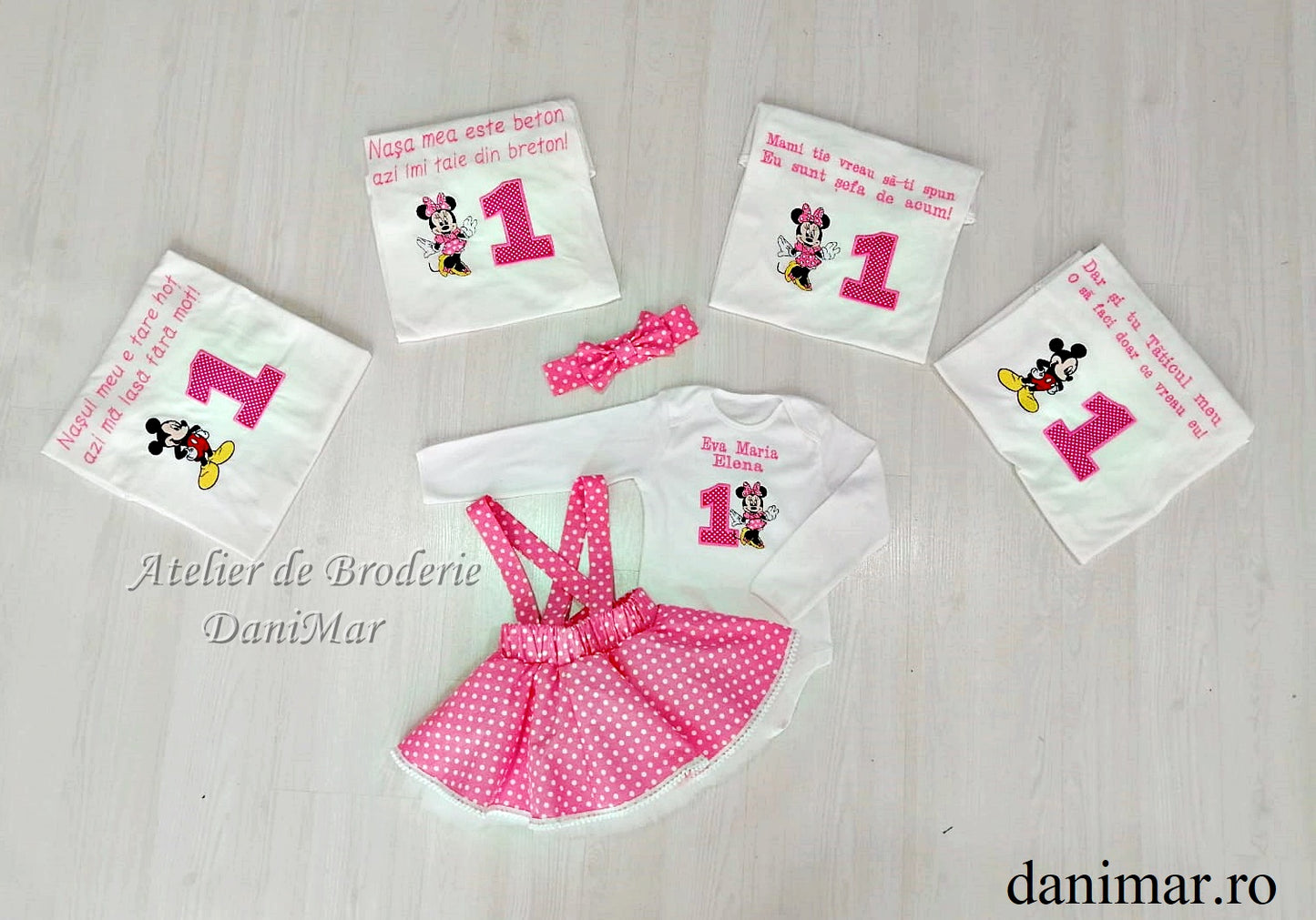 Set aniversar fetita - Minnie Mouse