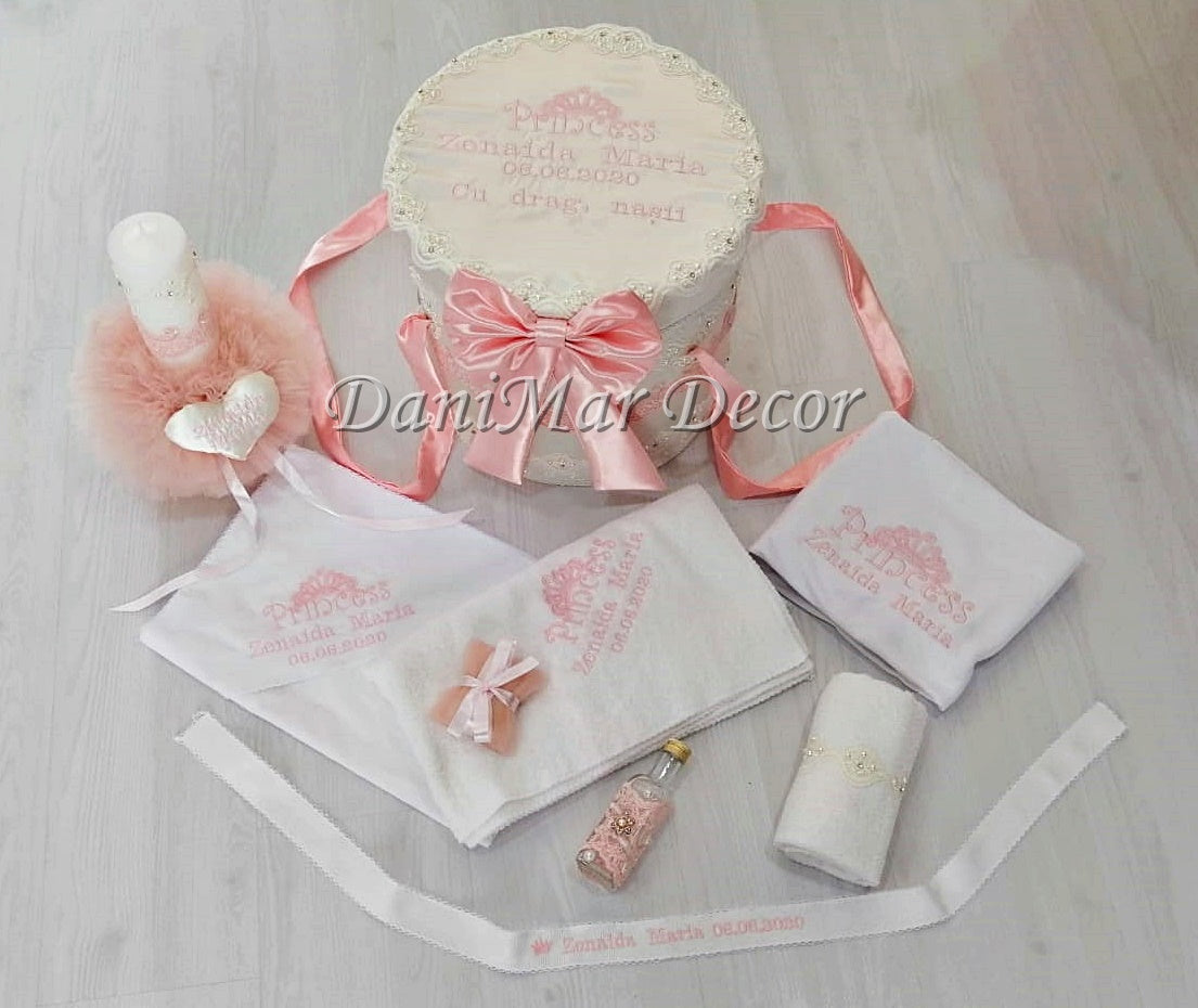 Cutie trusou personalizata fetite - DaniMar 